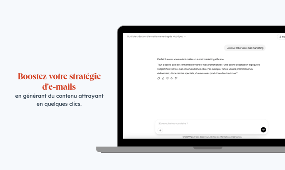 Une stratégie d'e-mails boostée