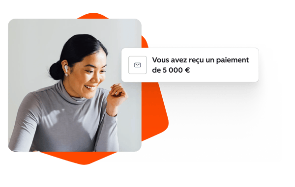 Notification de réception de paiement