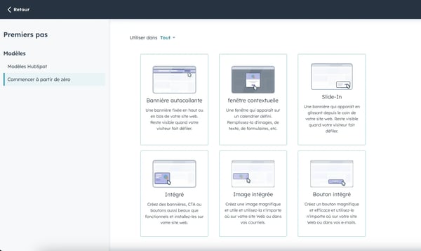 Choix d'un CTA à tester