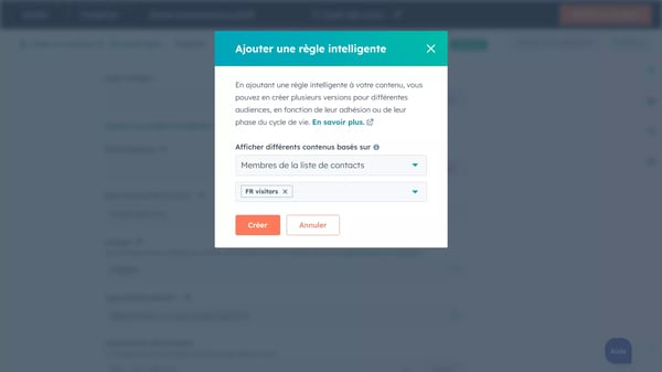 personnalisation de la relation avec les prospects en fonction de la base juridique