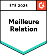 Badge G2 meilleure relation client