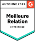 G2 Badge 2025 : meilleure relation