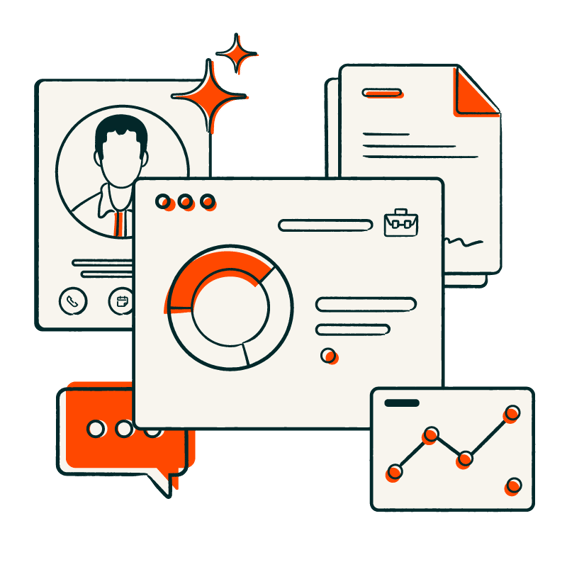 Pictogramme Gestion des contacts