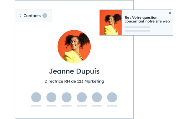 Notification d'ouverture d'un e-mail