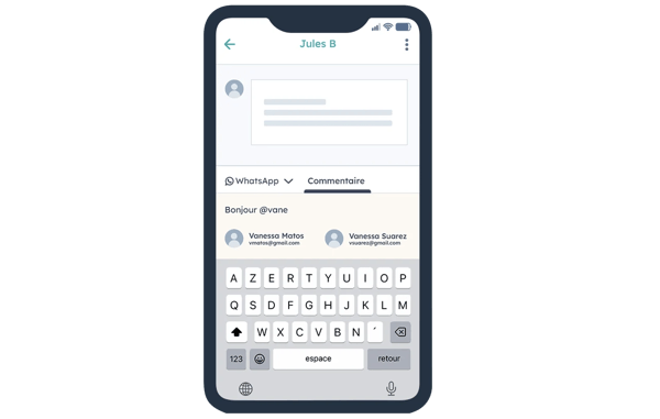 Gestion facile des e-mails sur téléphones