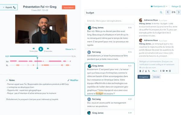 Intelligence conversationnelle pour le coaching