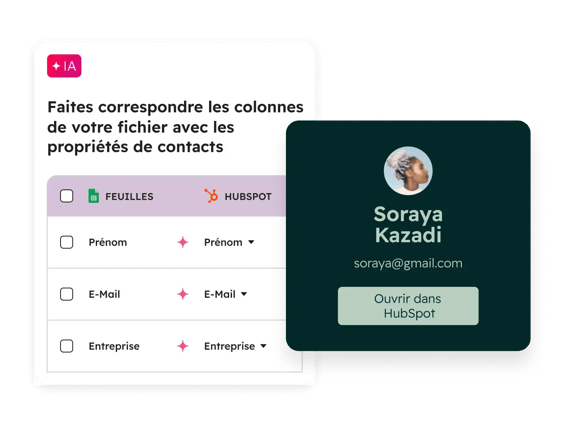 exportation des données simplifiées