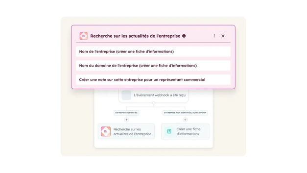Activation d'agent IA dans un CRM