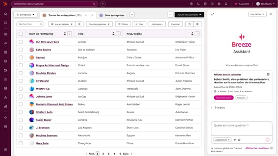 Assistant IA de Breeze