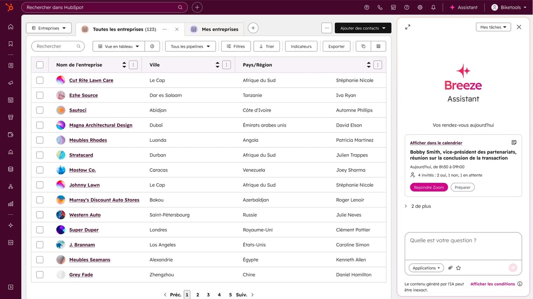 Assistant IA Breeze Assistant