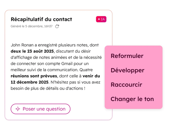 Génération de contenu et de résumé par IA avec Breeze