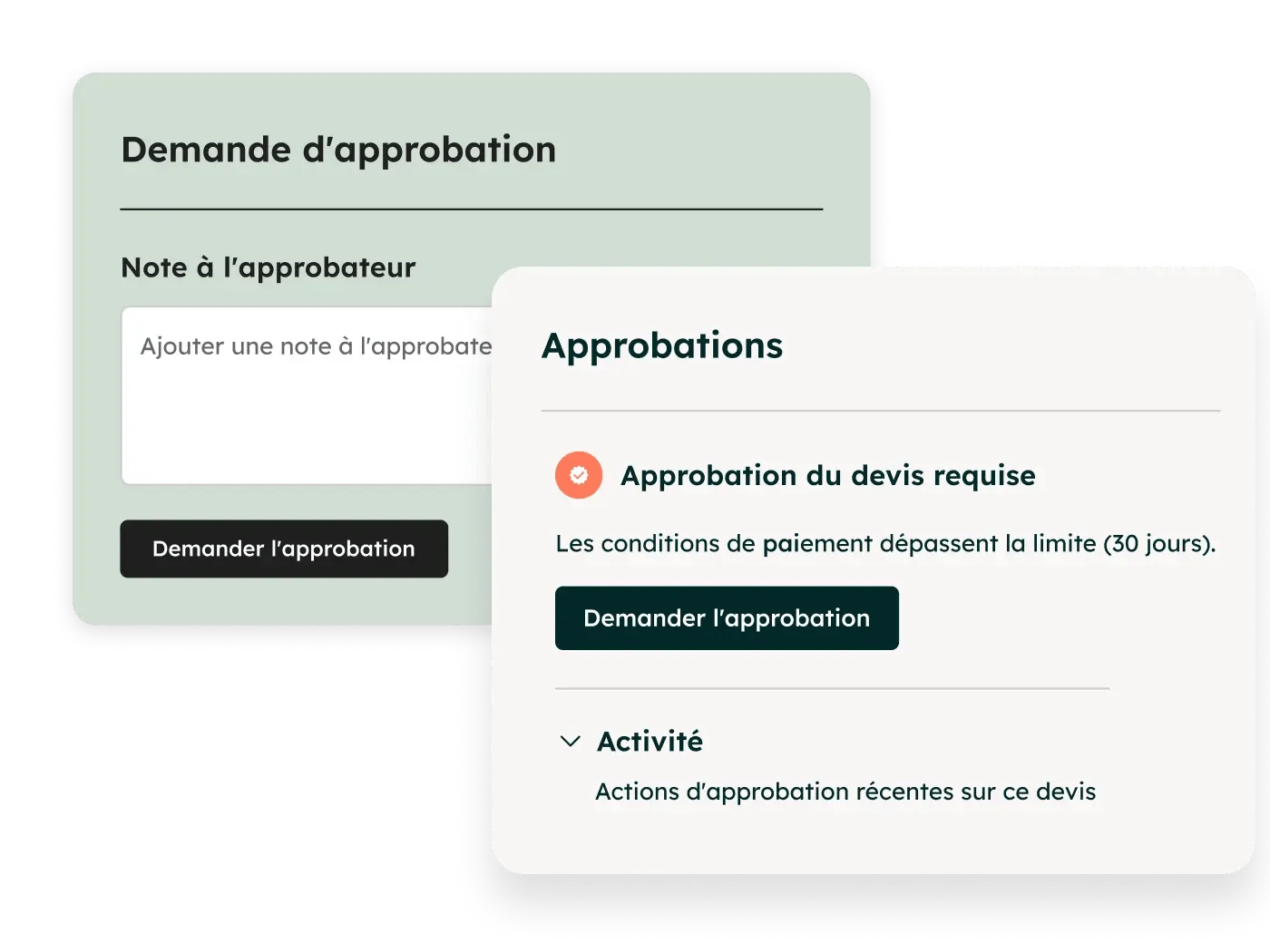 Approbation d'une facture