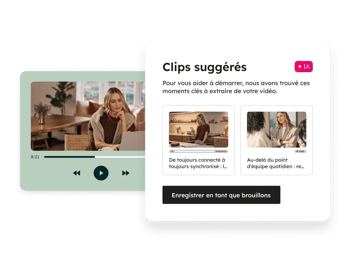 Générateur de vidéo IA du Content Hub