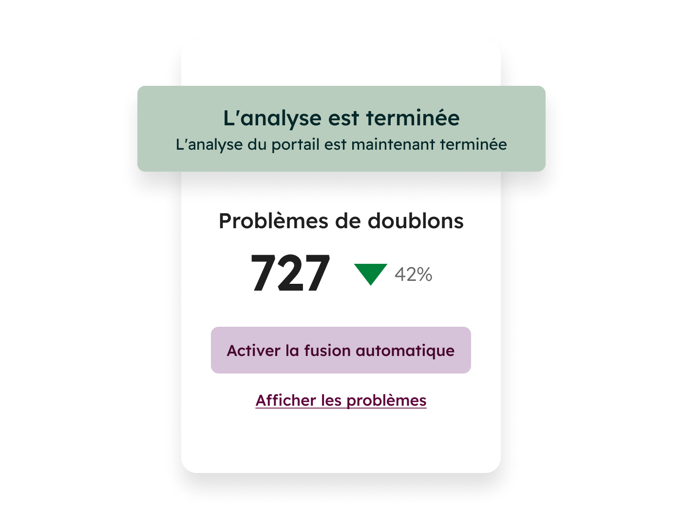 Controle de la qualité des données