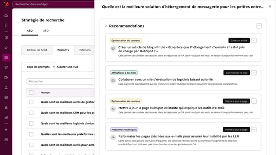 Recommandations GEO création de contenu