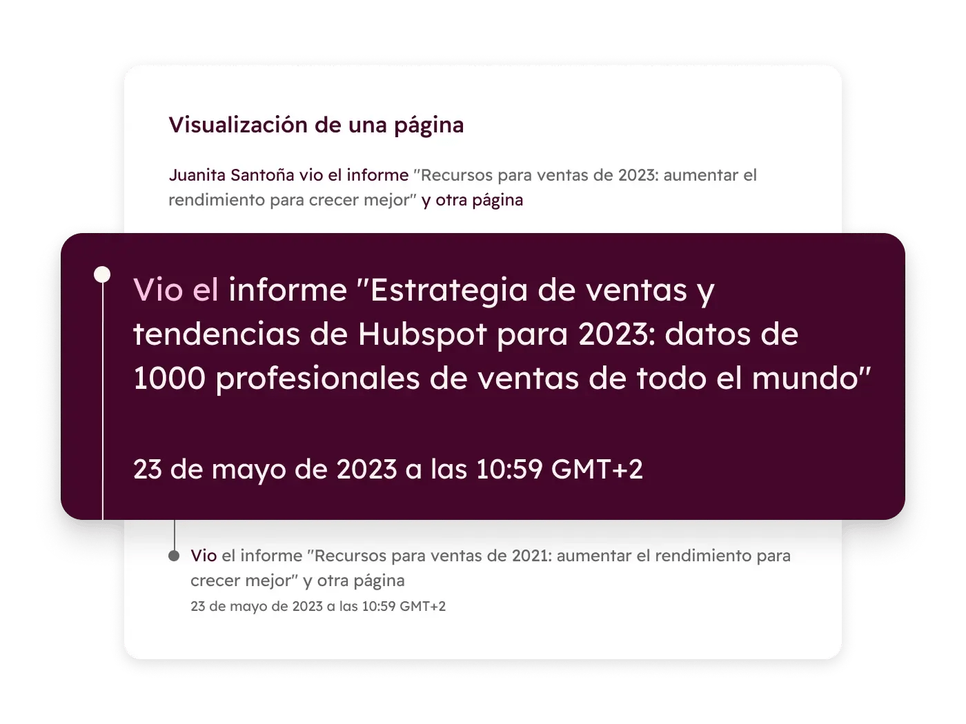 Sales Hub - Sales hub page view FR