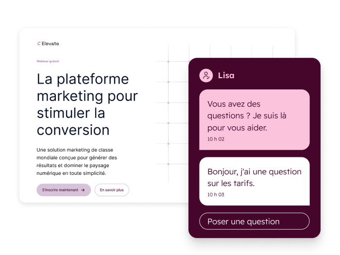 Centralisation des conversations de chatbot dans HubSpot