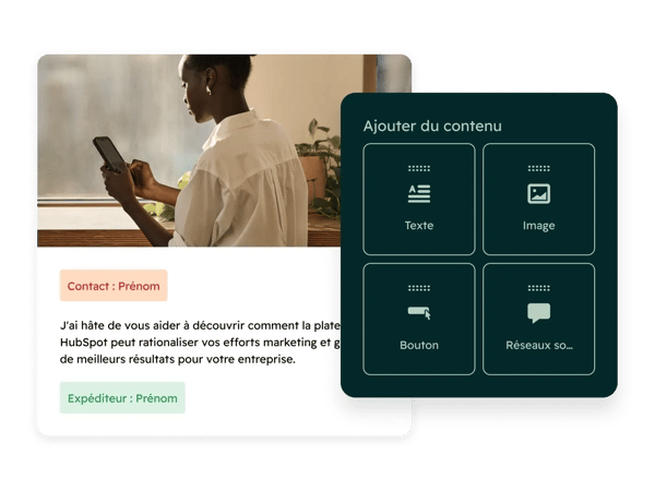 Personnalisation du contenu