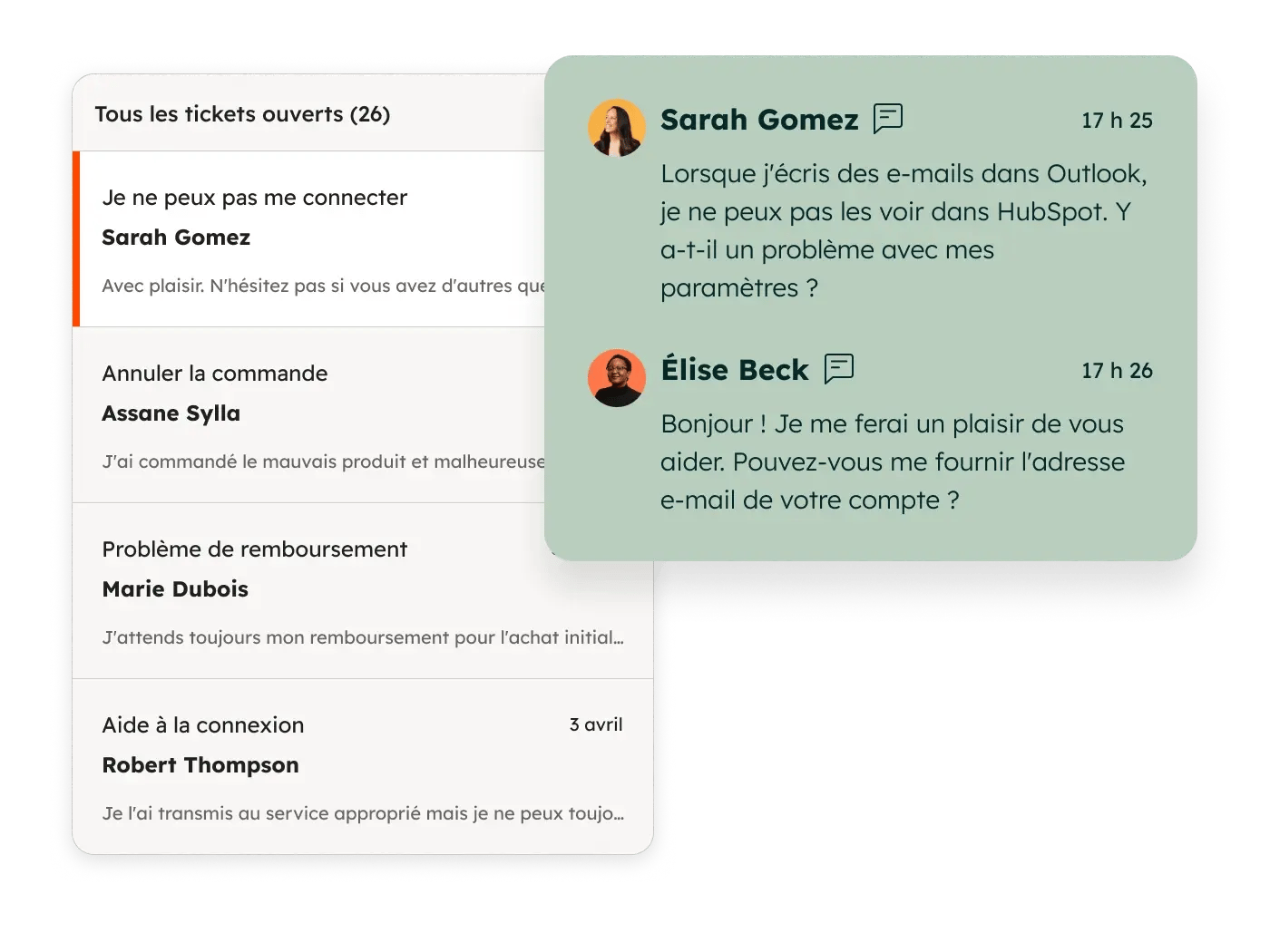Suivi du conversation et résumé IA