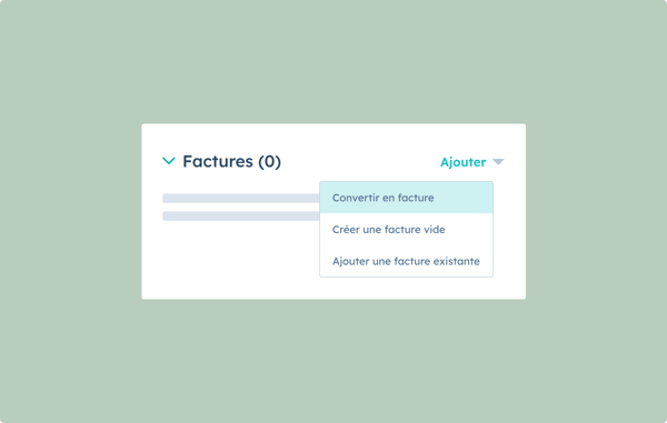Convertissez vos transactions en factures
