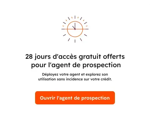 Vous ne payez plus que pour les leads recommandés, et non plus pour le suivi continu. Seulement 1&nbsp;€ par lead. Commencez par un essai gratuit de 28&nbsp;jours.