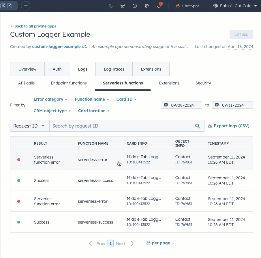 Fonctions sans serveur pour le CMS | HubSpot