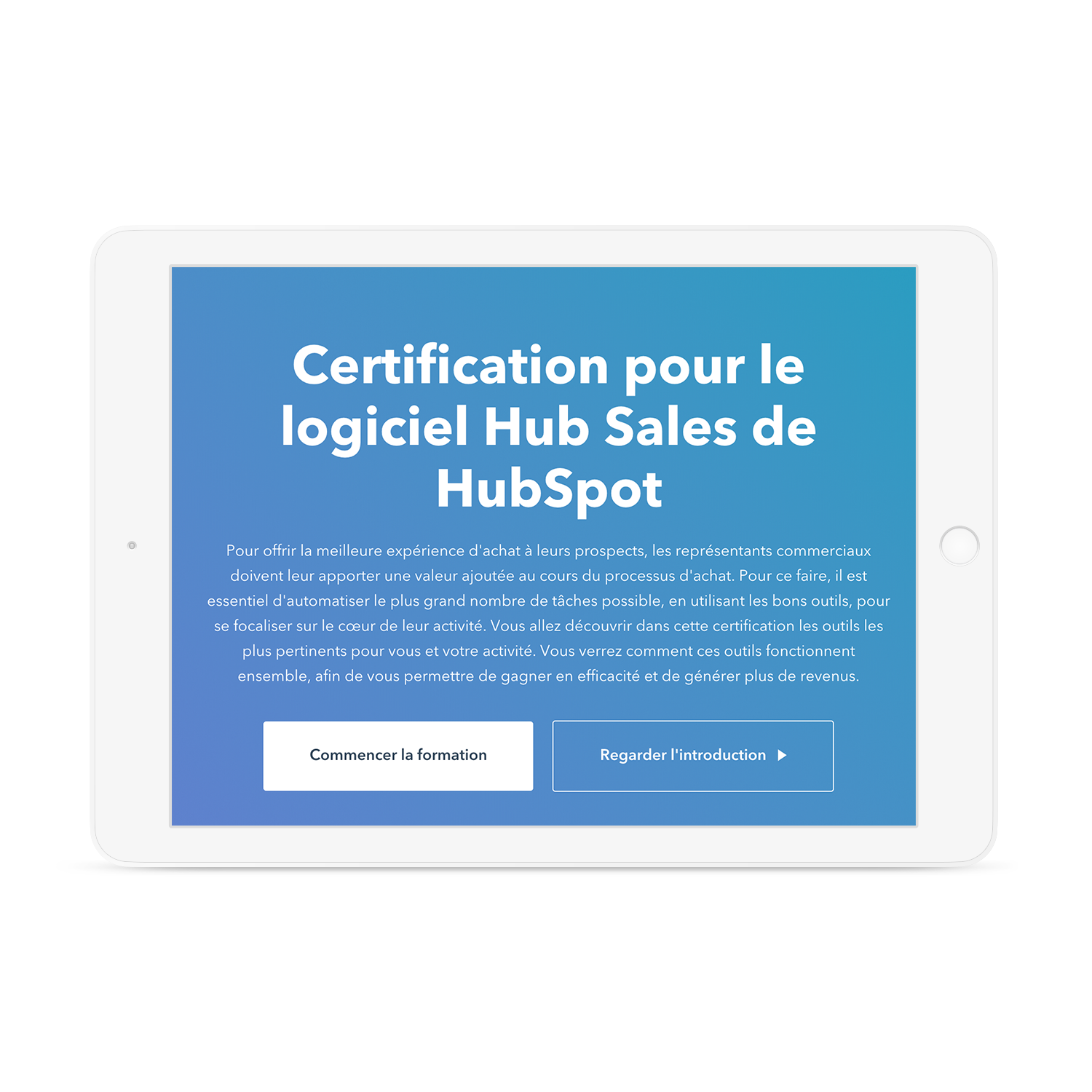 Sales Software Certification