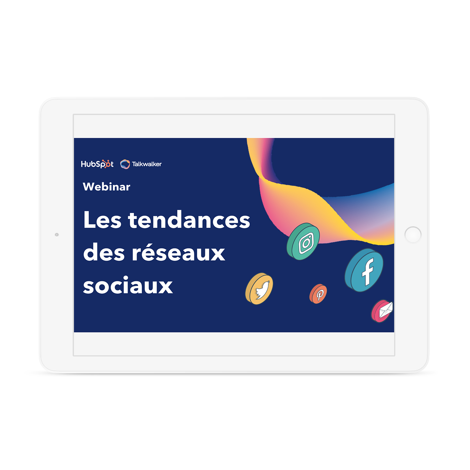 Webinar social media trends ipad